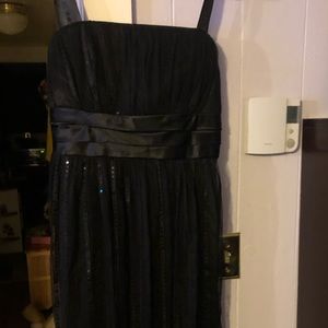 David’s bridal black dress
